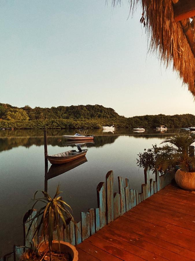Casinha Azul Caraiva - Casa Completa Na Beira Do Rio Villa Luaran gambar