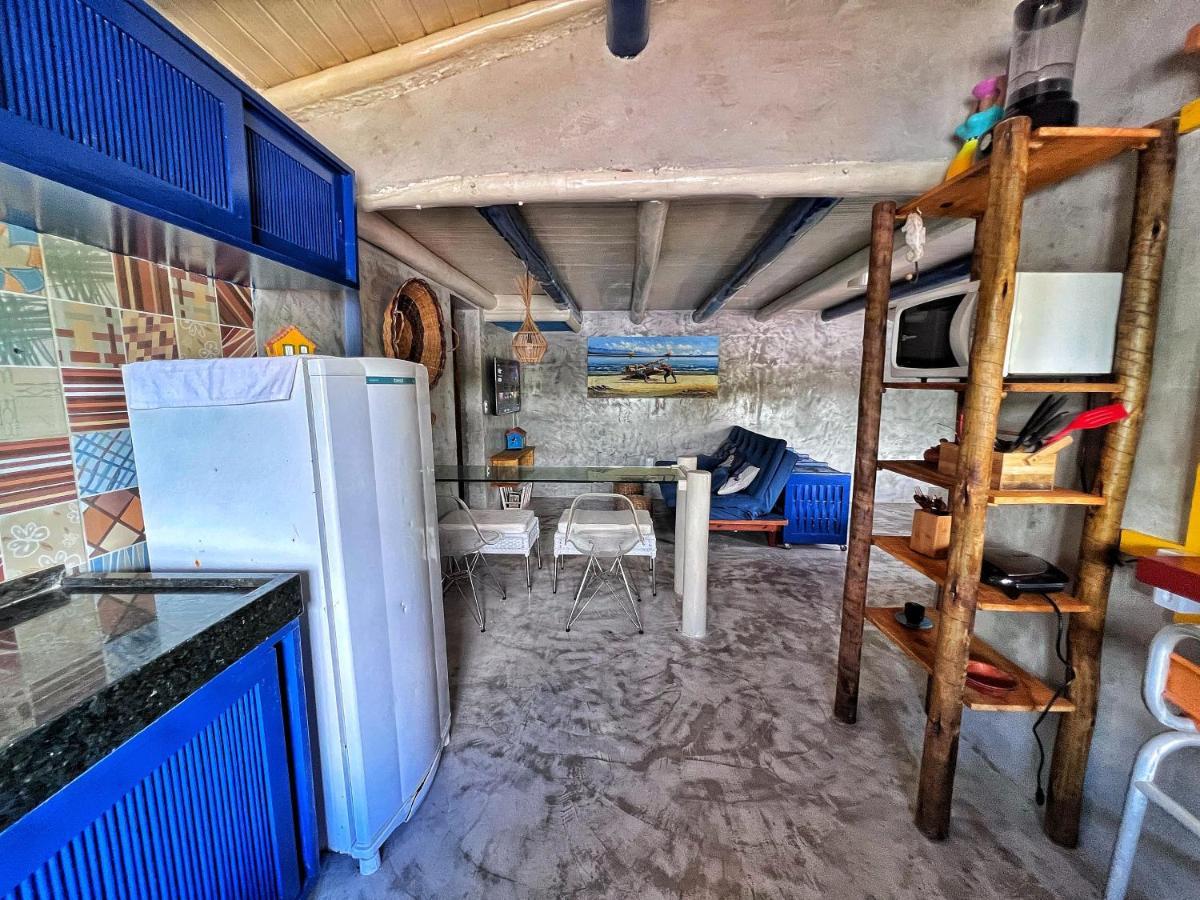 Casinha Azul Caraiva - Casa Completa Na Beira Do Rio Villa Luaran gambar