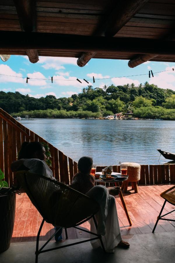 Casinha Azul Caraiva - Casa Completa Na Beira Do Rio Villa Luaran gambar