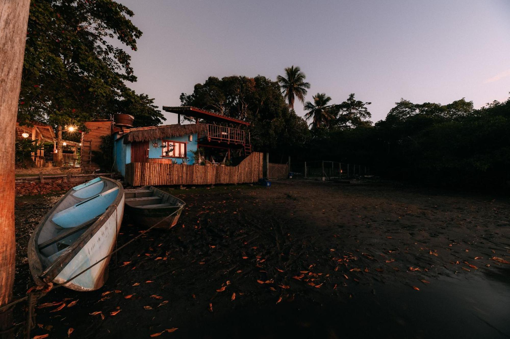 Casinha Azul Caraiva - Casa Completa Na Beira Do Rio Villa Luaran gambar